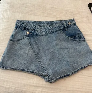 Denim Skort Shein thumbnail 1