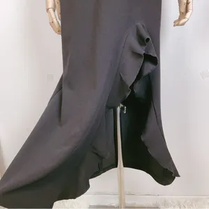 Elliatt Recognition Open Back Cocktail Midi Dress in Black Small thumbnail 4