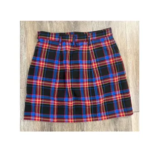 Free People Plaid Mini Skirt Size 2 Cargo Pocket Tartan Grunge thumbnail 2