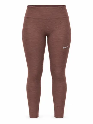 Nike Brown Heathered High Rise Performance Leggings Size M thumbnail 2