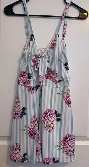 Candies Floral Romper (XS) thumbnail 1