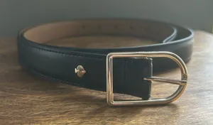 kate spade Black Leather Belt thumbnail 1