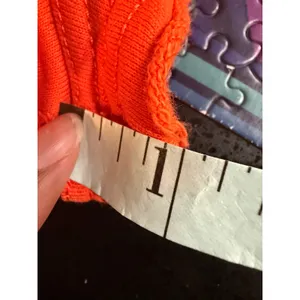 Free People Movement‎ Orange Athletic Shorts Flowy Sheer Overlay Size XS thumbnail 7