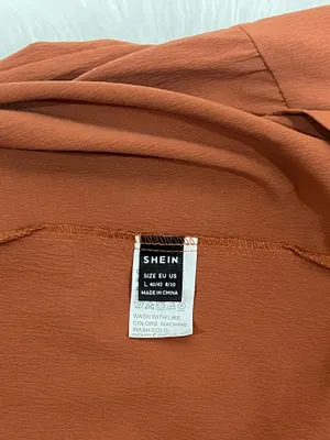 SheIn Burnt Orange Dress thumbnail 3