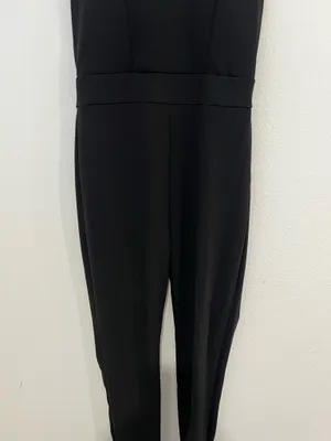 Lulus Black Strapless Jumpsuit Wide thumbnail 2