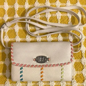 Vintage Brighton Leather Crossbody Bag thumbnail 1