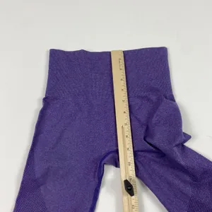 Fabletics Leggings Womens Small Purple Seamless High Waist Mesh Yoga Activewear thumbnail 4