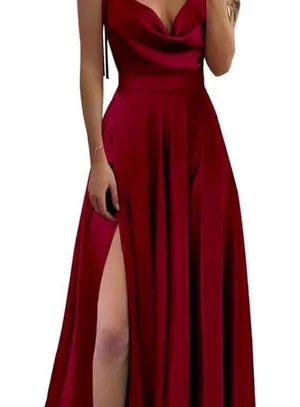 Red maxi dress Size 2 thumbnail 1