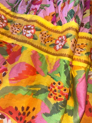 Farm Rio Women's Mixed Fruits Paradise Midi Dress thumbnail 9