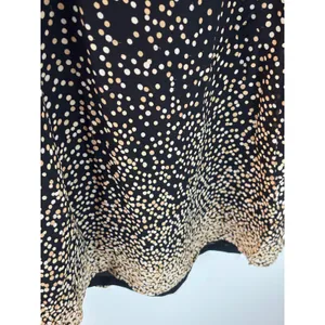 Valerie Stevens Separates Black Polka Dot Gradient Maxi‎ Skirt Petite thumbnail 3