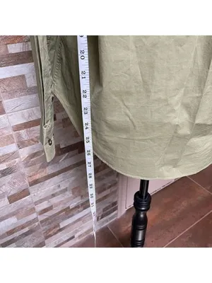NWT MASSIMO DUTTI - 100% cotton Utility shirt M Academia Minimalist Quiet Luxury thumbnail 7