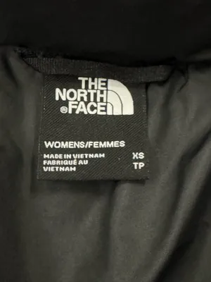 The North Face 550 Dealio Down Crop Black Fur Trim Coat Jacket Women’s XS thumbnail 4