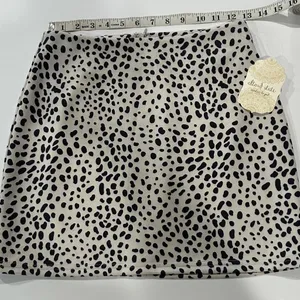 Altar'd State‎ Women's Dotted Cream and Black Skirt - Size S - NEW With Tags. thumbnail 5