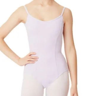 Capezio Classic Princess Camisole Leotard Ballet Leg Shelf Bra Adult XS Lavender thumbnail 1