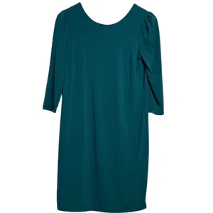Rosie Pope Audra Maternity 3/4 Sleeves Mini Dress Scoop Back Back XS Ocean thumbnail 14