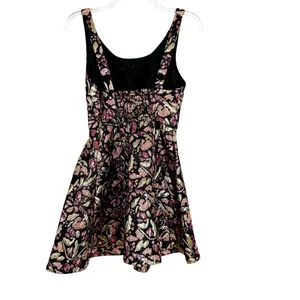 Free People Deluxe Sparkle Mini Dress Black Size XS thumbnail 5