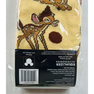 New Disney Movie Crew Socks Women's Size 9-13 Timone Bambi Moana Simba Lot of 4 thumbnail 13