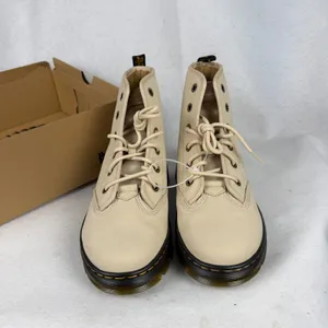Dr. Martens Charlee Chukka Boots Womens 10 UK 8 Milled‎ Nubuck Parchment Beige thumbnail 6