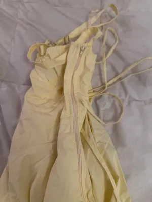 Windsor Butter yellow corset dress thumbnail 2