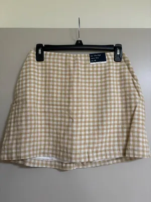 Abercrombie Gingham Mini Skirt thumbnail 2