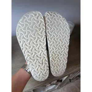 Papillio Birkenstock Gizeh Platform Sandals Womens White Size 40 US 9-9.5 thumbnail 2