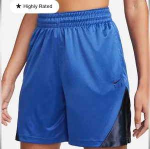 Nike NWT Fly Women’s Basketball Shorts Blue Small thumbnail 1
