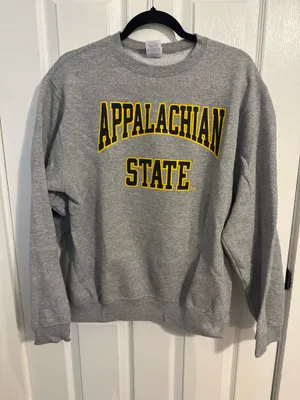 appalachian state crewneck Gray Size M thumbnail 1