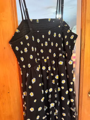 Daisy Midi Dress Black Size XL thumbnail 3