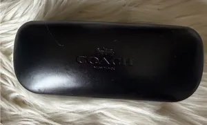 Coach Black Hard Eyeglass Case thumbnail 1