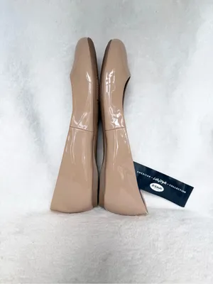 Dr. Scholl's Beige Patent Ballet Flats Size 9.5 thumbnail 6
