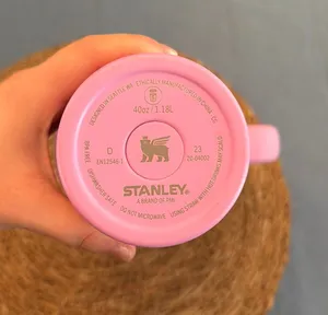 Pink Stanley 40oz Stainless Steel Quencher Tumbler thumbnail 1