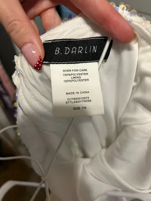 B Darlin homecoming dress thumbnail 4