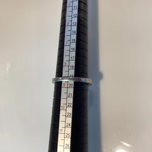 Silver Tine Crystal Ring thumbnail 7