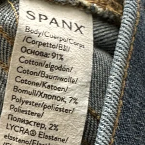 SPANX Flare Jeans Sz L shape EveryWear Vintage Indigo Pull On Stretch thumbnail 5