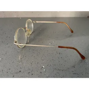 CHARMANT 541 EYEGLASSES FRAMES ONLY 46-21-135 JAPAN Full Rim gold round thumbnail 3