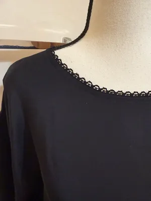 Ulla Johnson Black Eyelet Althea Cutwork Blouse 100% silk size 4 thumbnail 11