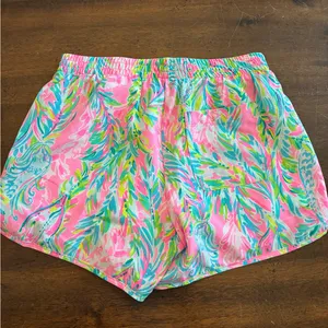 Lilly Pulitzer Shorts Women’s XXS Athletic Workout Luxletic Pink Green Blue thumbnail 4