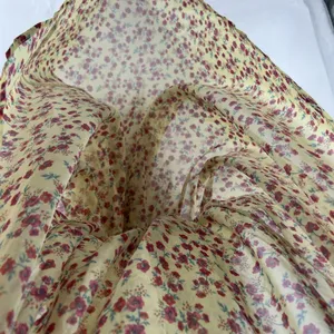 Beach Riot Malia Maxi Dress Womens Large Yellow Floral Back Tie Spaghetti‎ Strap thumbnail 8