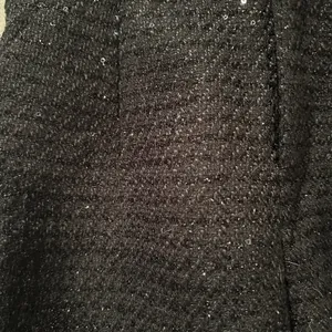 Zi Yan dressy black Glam pleated sparkling shorts S thumbnail 4