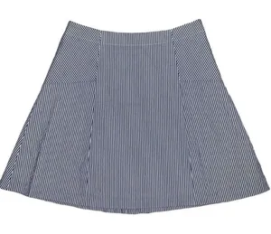 ‎LOFT cotton a-line striped skirt 8P thumbnail 1