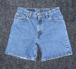 Vintage 90s Levi’s 550 Relaxed Fit Denim Shorts Women’s 11 / 28 USA Made Jorts thumbnail 1