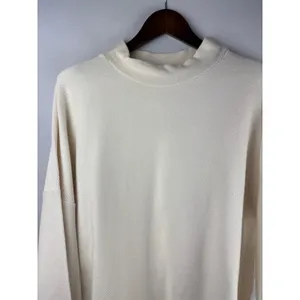 Women’s Maison Blanche Size 2 Cream Long Sleeve Thermal thumbnail 2