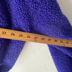Wild Fable Womens Purple Fleece Sherpa Quarter Zip Hoodie‎ Top XXL Plus thumbnail 9