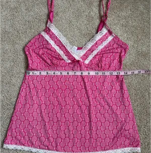 Marilyn Monroe Pink Camisole With Lace Trim. Size Small thumbnail 5