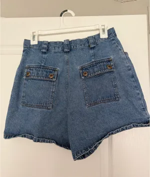 Mom Jean Shorts Que Pasa Blue Size 8 thumbnail 2