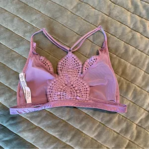 VICTORIA’S SECRET Lace Bralette in Soft Purple thumbnail 3