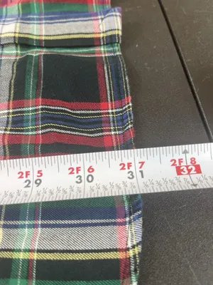 Lauren Ralph Lauren Red Green Plaid Button Up Shirt Embroidered Logo Holiday thumbnail 8