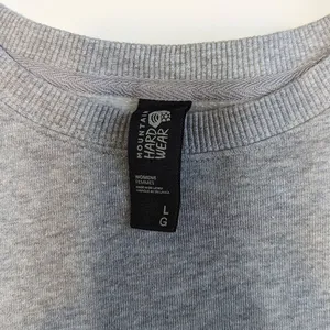 Mountain Hardwear Organic Cotton Logo Crew Sweatshirt Heather Gray Pullover Top thumbnail 5