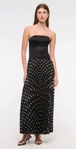 Abercrombie&Fith The A&F Giselle Drop-Waist Maxi Dress-XS thumbnail 1