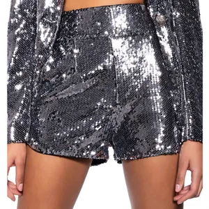 Akira | Holiday Sequin Fitted Big Booty Shorts NWT Size S thumbnail 1